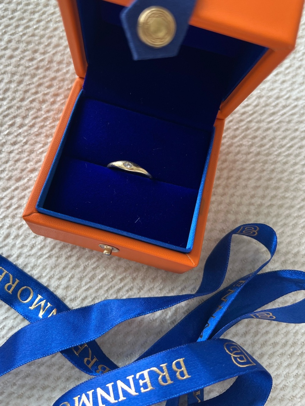 10k Solid Yellow Gold Marquise Ring Size 7